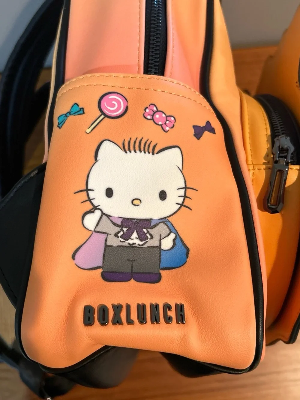 Sanrio Orange Halloween Pumpkin Character Backpack